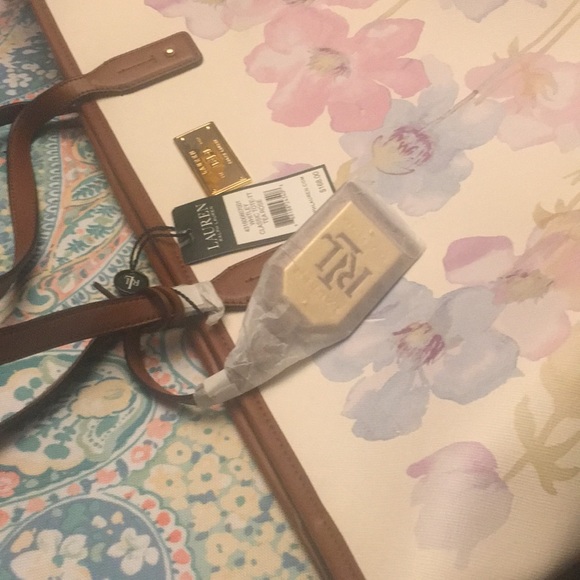 Ralph Lauren Floral Bag 2XHP 4/23/17 & 1/30/18 - Picture 8 of 8